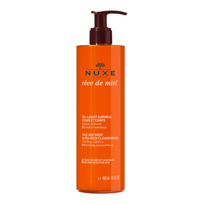 Gel limpiador ultra rico para rostro y cuerpo